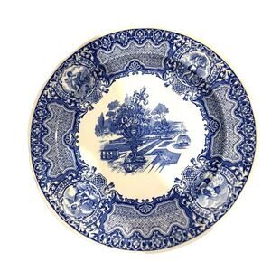 Vintage SPODE Blue Room Collection "Seasons"  First Introduced 1837